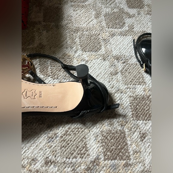 Tory Burch Capri Miller Low Heel Sandal -8.5 , Calf Leather - Picture 4 of 9